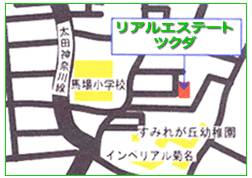 不動産｜鶴見区はリアルエステート・ツクダへ｜地図